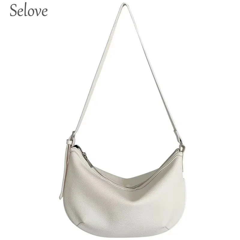 

2021 Women Soft Leather Handbags High Quality Vintage Crossbody Bags for Women Solid Chains Shoulder Bags Female Sac A Main New