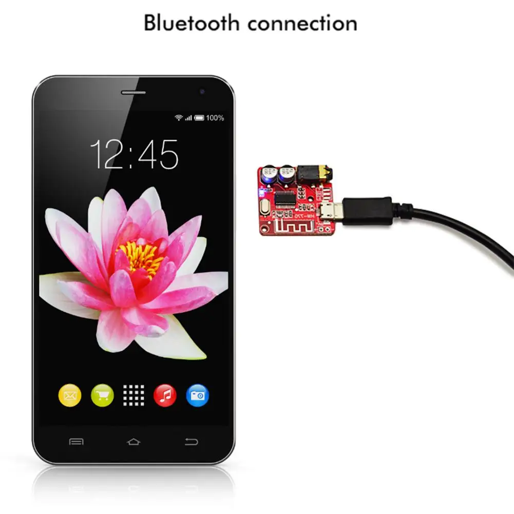 Мини Bluetooth аудио приемник плата 5 0 Mp3 декодер не допускающий потерь беспроводной