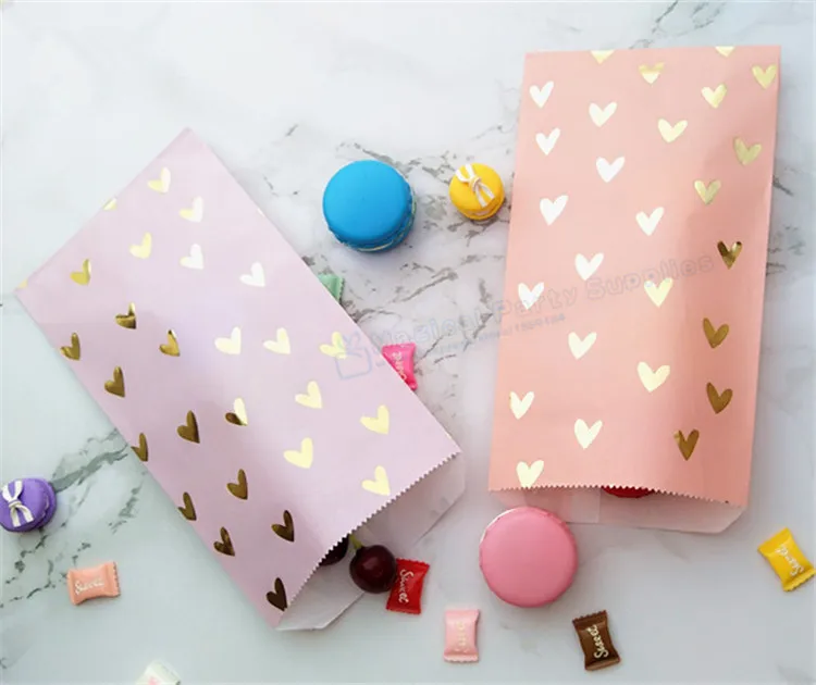 25 шт. розовые румяна из фольги|Подарочные сумки и упаковка| |