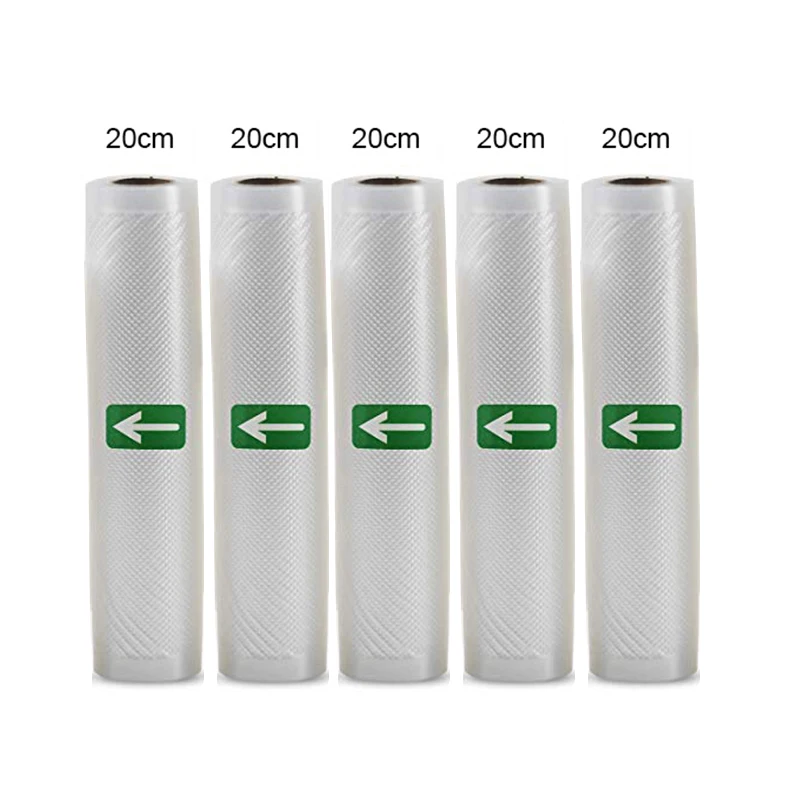 5 рулонов/партия кухонные вакуумные пакеты для хранения еды вакуумного