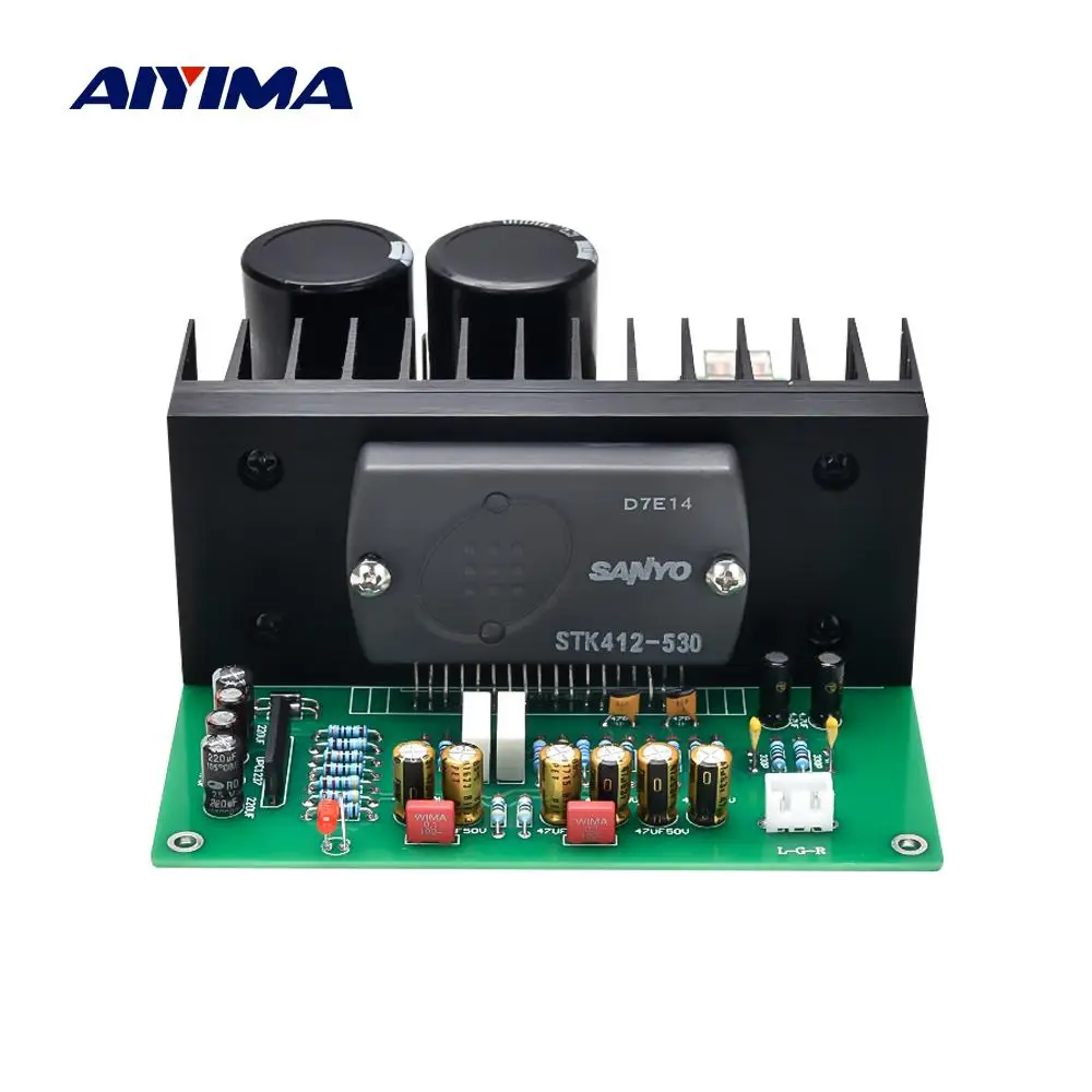 Усилитель мощности AIYIMA усилитель аудио Плата 120Wx2 стереозвук динамик усилители