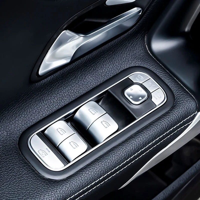 Переключатель окна автомобиля крышка стекла лифт переключатель стикер для