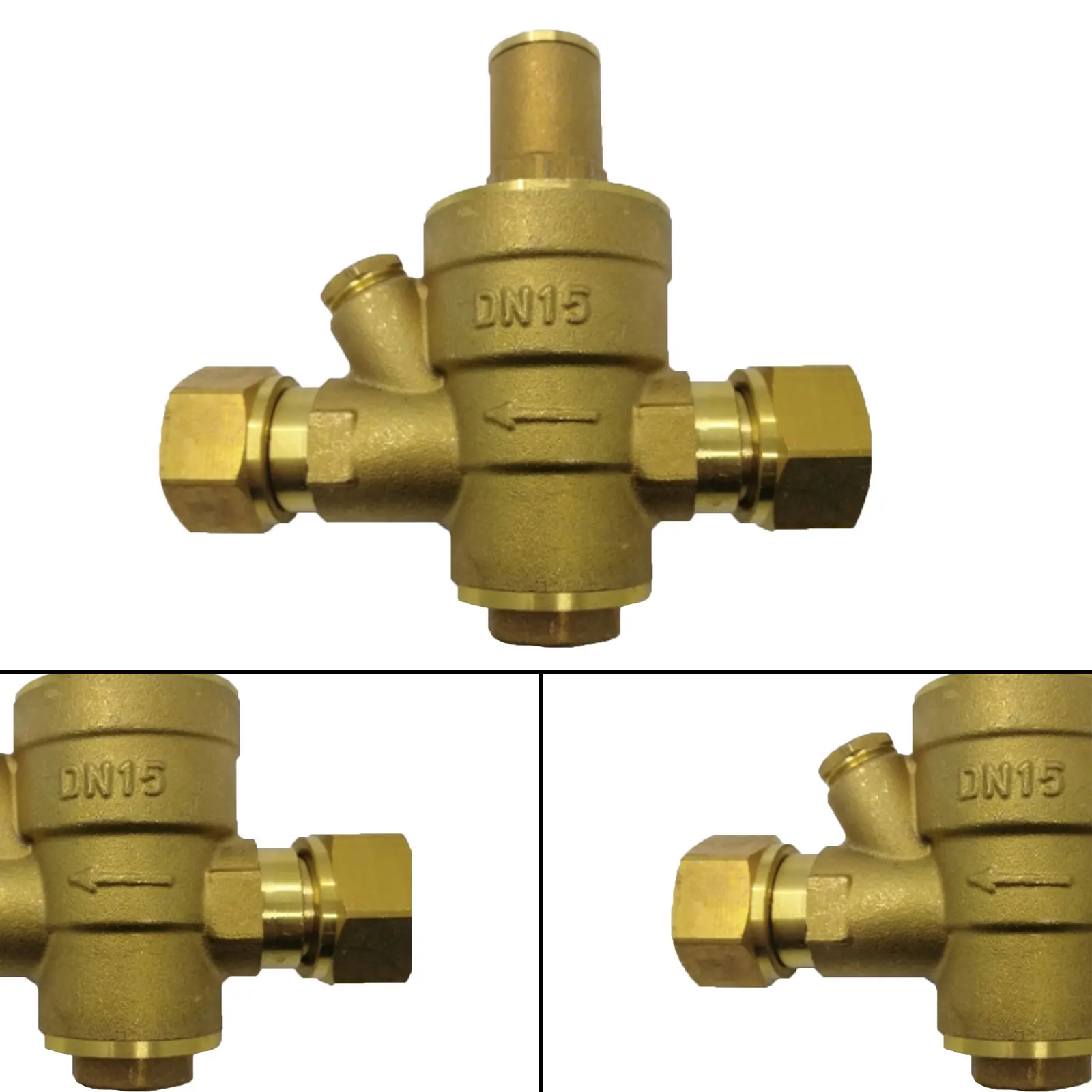 Artudatech DN15 NPT 1/2 дюймовый Регулируемый измеритель давления воды|Клапан| |