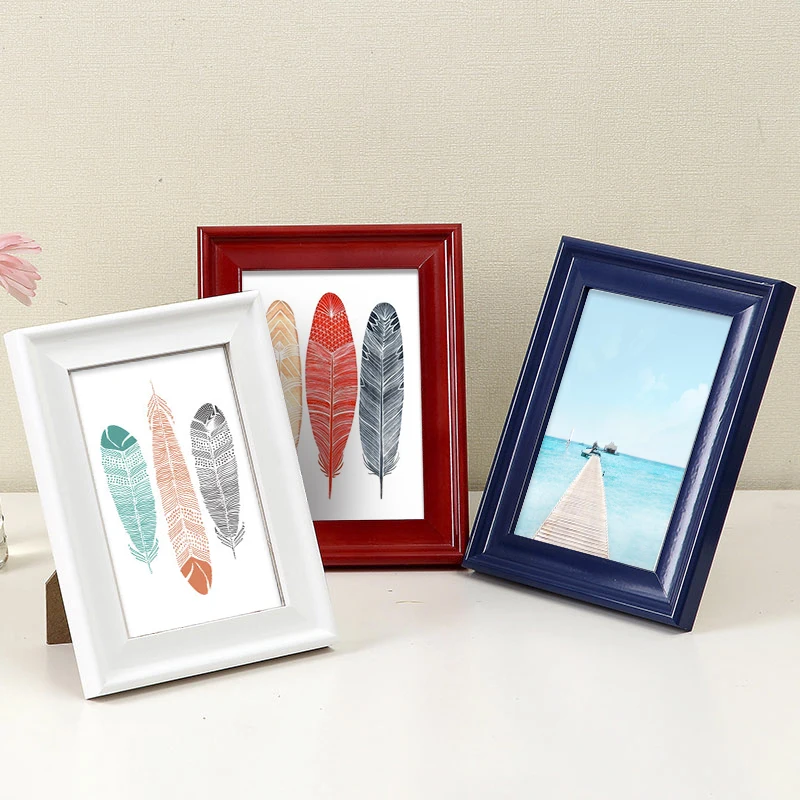 Новый Черный Элегантность Винтаж фоторамка для фотографий настольный домашний