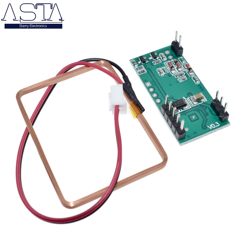 125 кГц RFID считыватель Модуль RDM6300 UART Выход Система контроля доступа - купить по