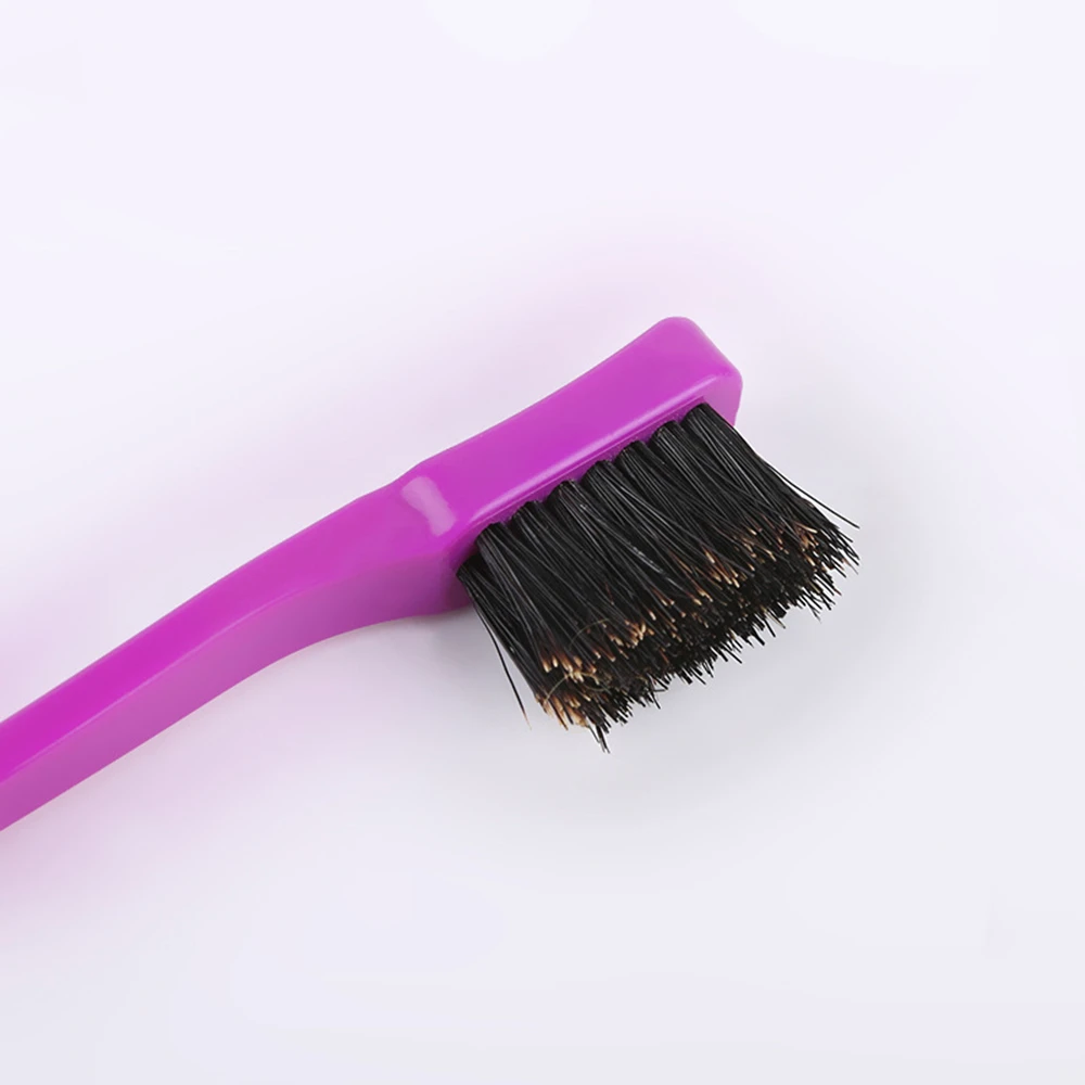 

Double Sided Edge Control Hair Comb Hair Styling Eyebrow Hair Brush Eyebrow make up tools Random Color 1pc