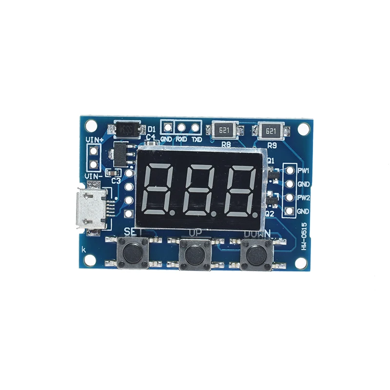 Микро USB DC 2CH Регулируемая Φ рабочий цикл импульсная частота модуль цифровой