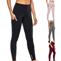 2021 hot sale fitness female full length leggings 4 colors running pants comfortable and formfitting yoga pants
