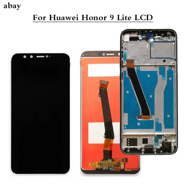 Дисплей для Huawei Honor 9 lite LCD сенсорный экран Lite ЖК дисплей с рамкой дигитайзер LLD L31 5