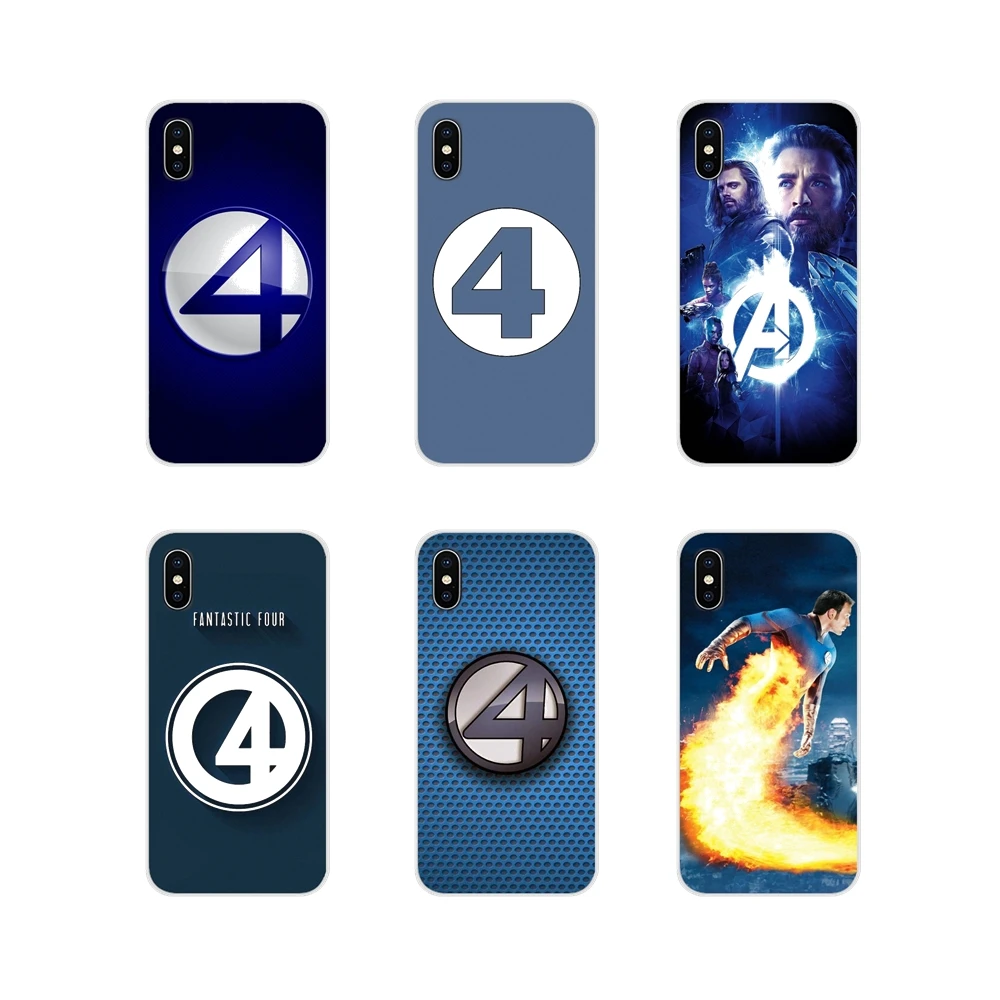 For Samsung Galaxy S2 S3 S4 S5 Mini S6 S7 Edge S8 S9 S10E Lite Plus Accessories Phone Cases Covers Fantastic Four | Мобильные
