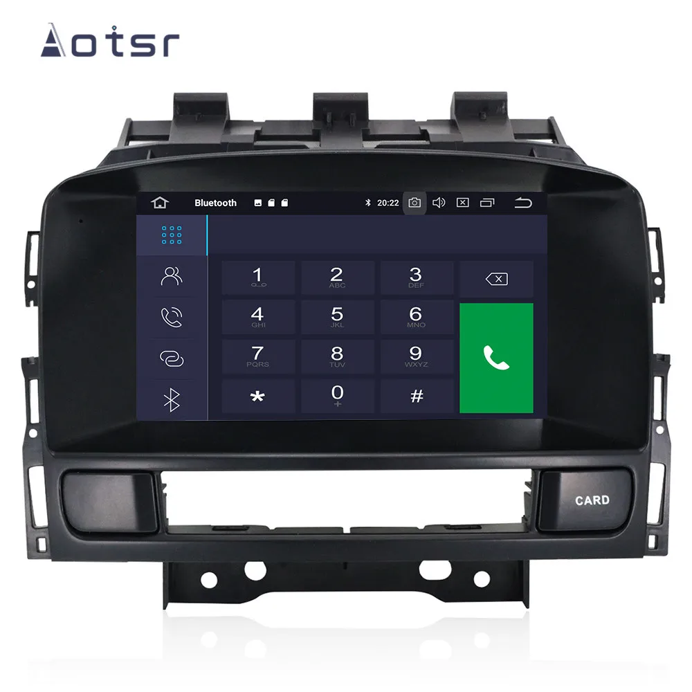 Автомагнитола с GPS навигацией Android 9 0 IPS для OPEL Vauxhall Holden Astra J 2010 + мультимедийный