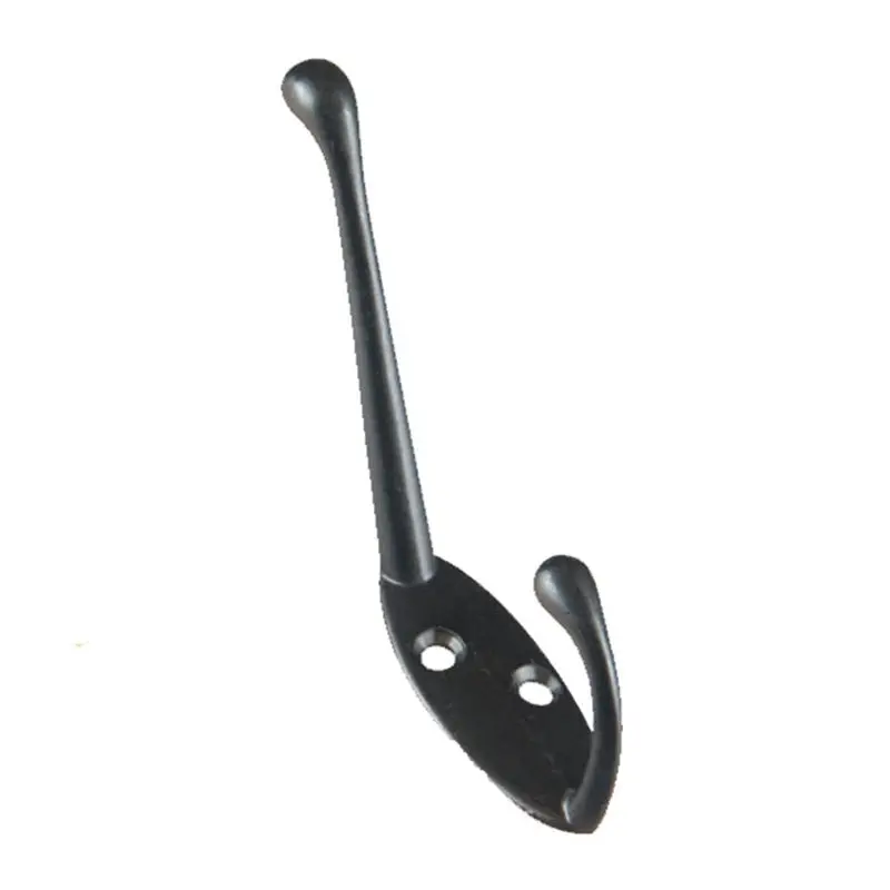 

9 Pack Coat Hooks Wall HooksHeavy Duty Wall Mounted for Hat Hardware Dual Prong Retro Coat Hanger with 20 Screws