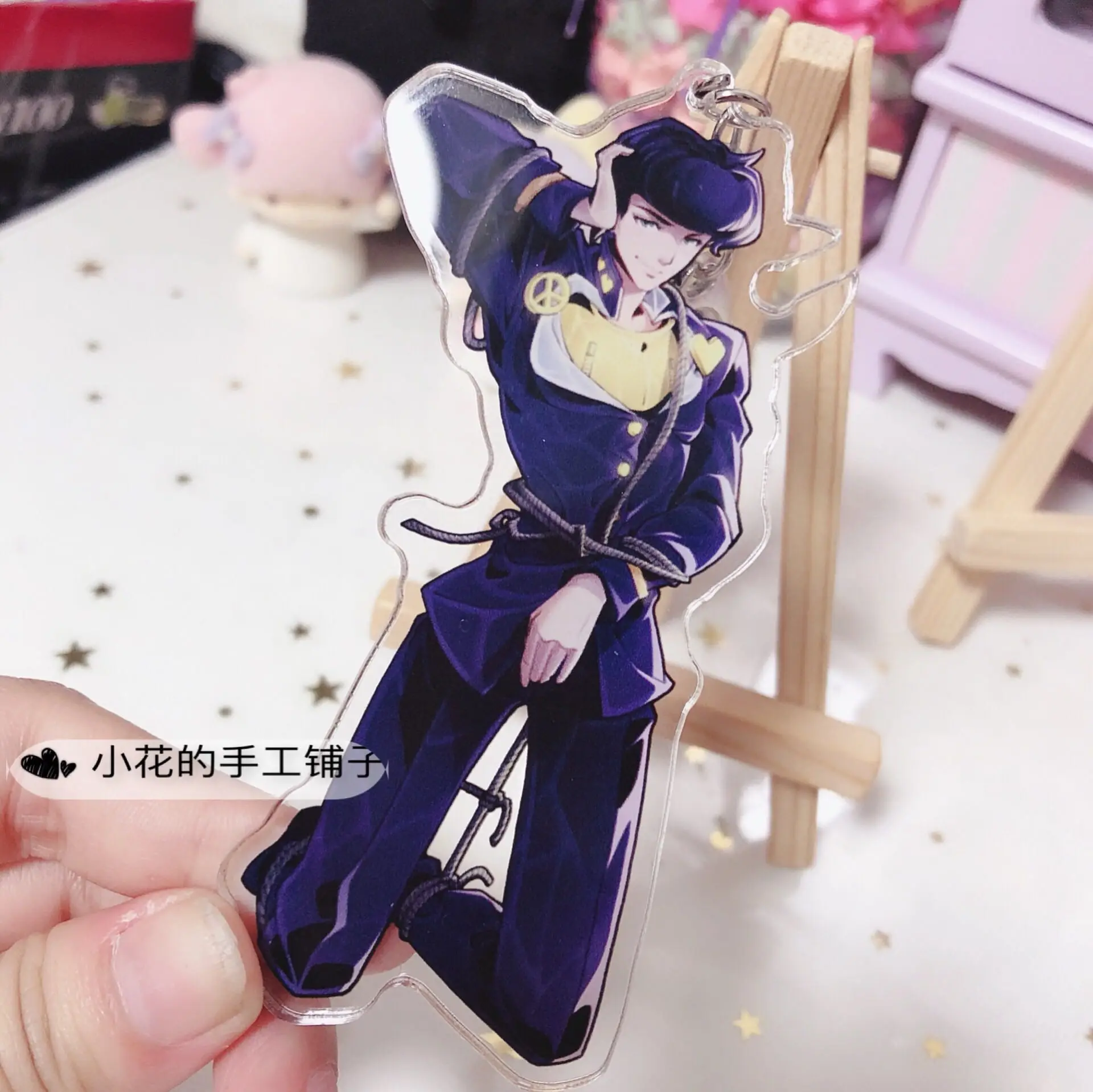 Брелок для ключей с персонажами аниме невероятные приключения Джоджо акриловый