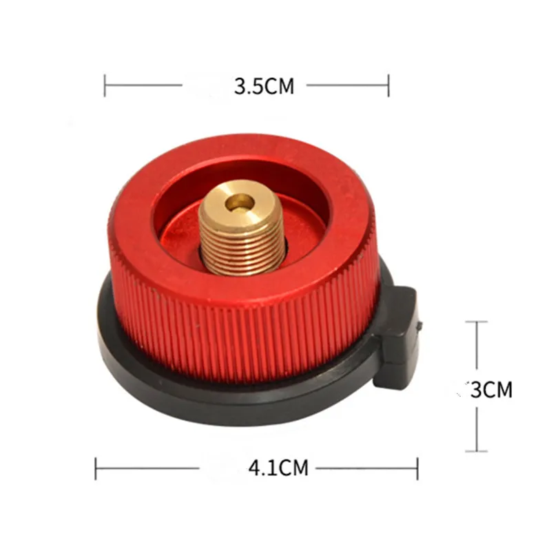 Mini Camping Gas Stove Portable Outdoor Cooking Burner Conversion Head Adapter With Self-Closing Function | Электроника