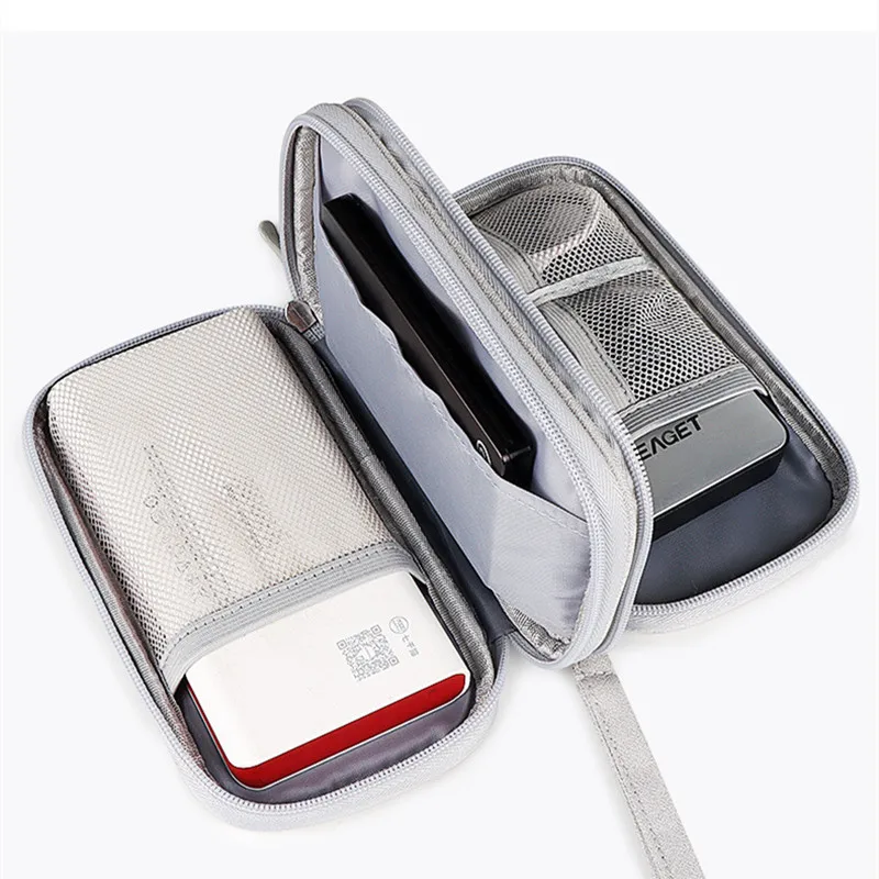 Дорожная сумка для кабелей портативный цифровой USB-органайзер гаджетов зарядное
