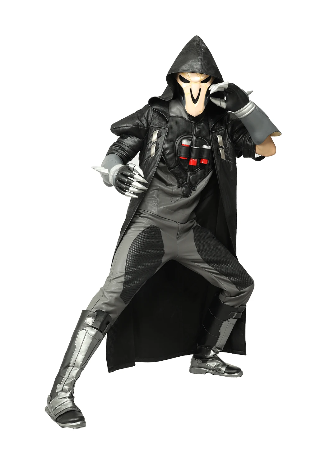 Брюки костемы Overwatch Reaper официально лицензированные Хэллоуин Габриэль Reyes косплей