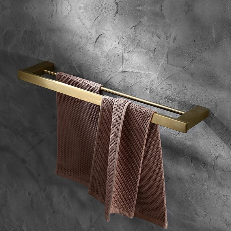 Senlesen набор золотых аксессуаров для ванной комнаты золотой латунный крючок