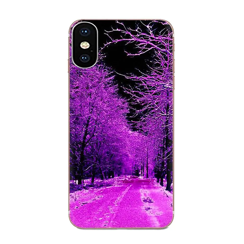 Чехол для телефона с принтом цветок фиолетовый Lavandula Sony Xperia Z Z1 Z2 Z3 Z4 Z5 compact Mini M2 M4 M5