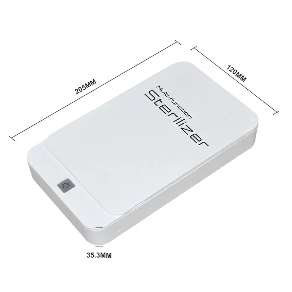 

Sterilization Box UV Mobile Phone Sterilizer UV Sterilizer For Mobile Phones Watch Bands Face Masks Earrings Small Accessories