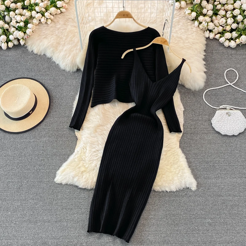 Одежда Harajpoo женская уличная одежда Однотонный свитер с круглым вырезом дамский