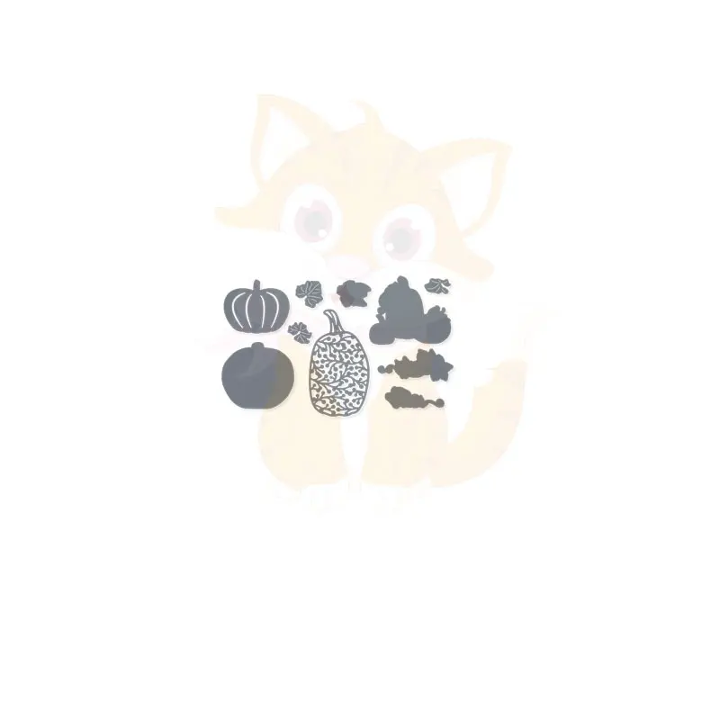 

PRETTY PUMPKINS Cutting Dies Stamps Scrapbook Diary Secoration Embossing Stencil Template Diy Greeting Card Handmade 2021 New