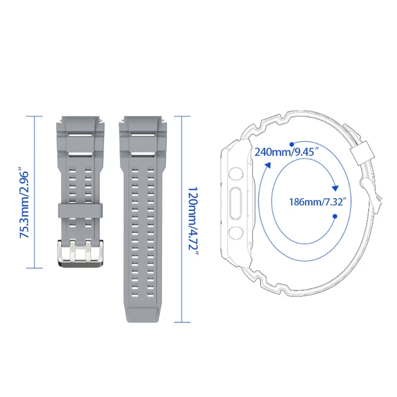 

Protective Case Shell for Huawei-GT2 PRO WatchBand Strap Ring Anti-Scratch