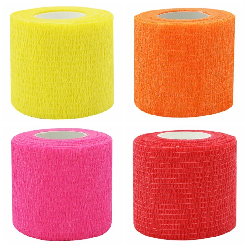 Спортивная терапия самоклеющиеся эластичные повязки Обертывание Ленты 4 5 м