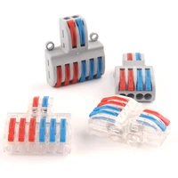 quick wiring cable connector %e2%80%8bspl 4262 universal mini compact push in cable wiring conductor 2 in 46 out terminal block