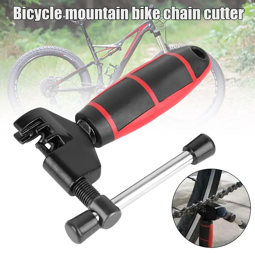 

Durable Steel Bike Chain Splitter 8/9/10 Speed Bike Chain Cutter Breaker Red Handle Chain Driver Bicycle Repair Tool Kit