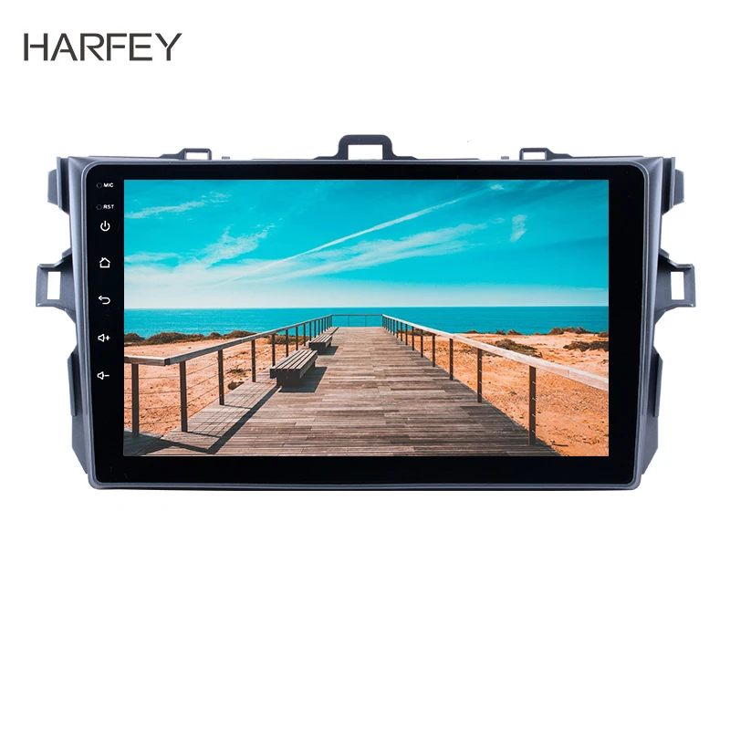 Harfey 2din Android Gps радио для 2006 2007 2008 2009 2010 2012 Toyota Corolla блок плеер с Wi Fi SWC Bluetooth MP3