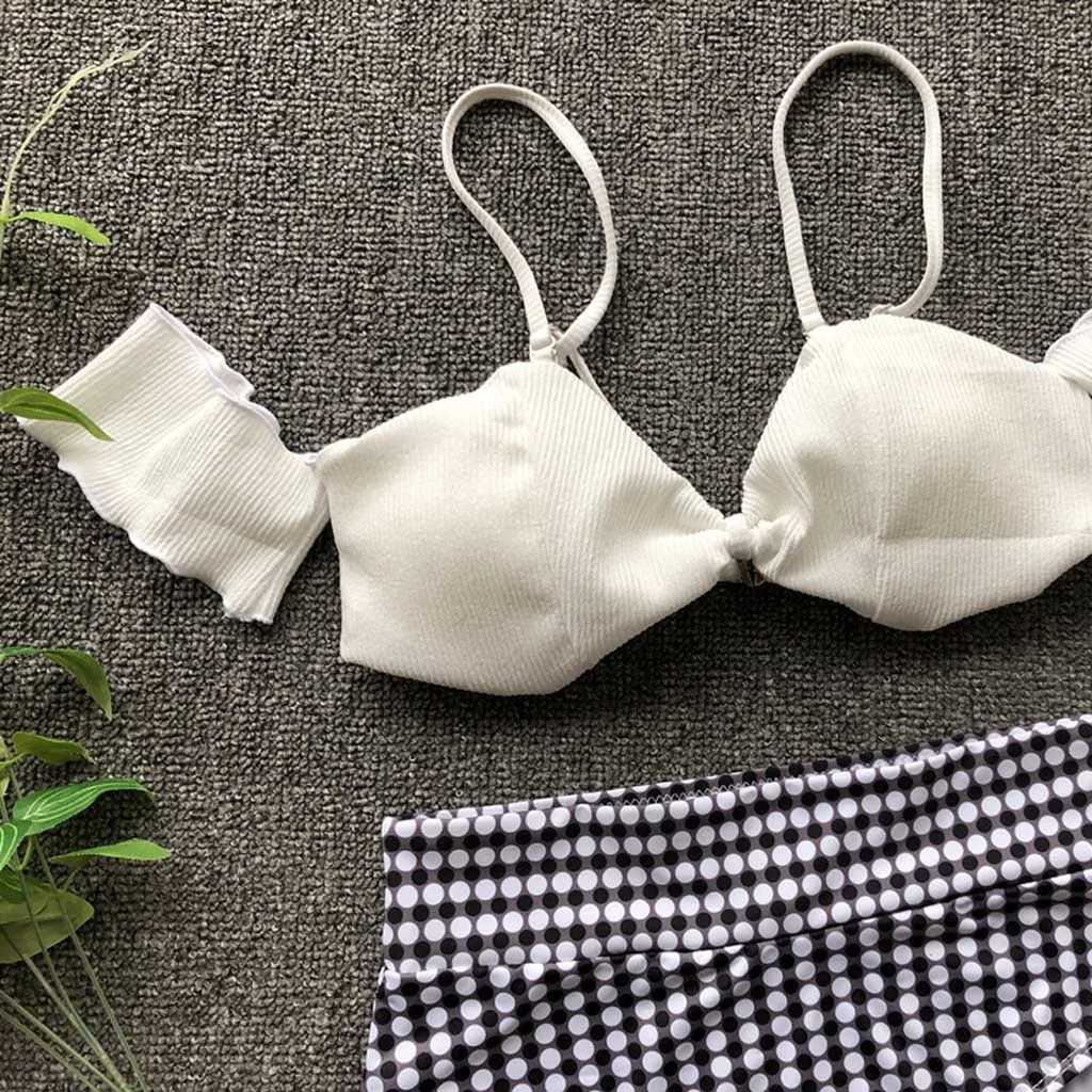

2020 New Sexy Women Bikini Push-Up Pad Bathing Swimsuit Beachwear Set Swimsuit Female Swimwear Women Biquini Bathing Suit