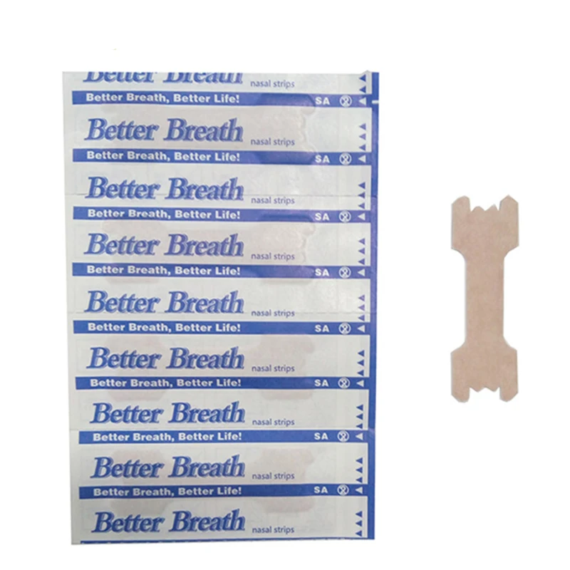 10 шт. анти храп носовые полоса здоровья патчи для ухода продукта подышите