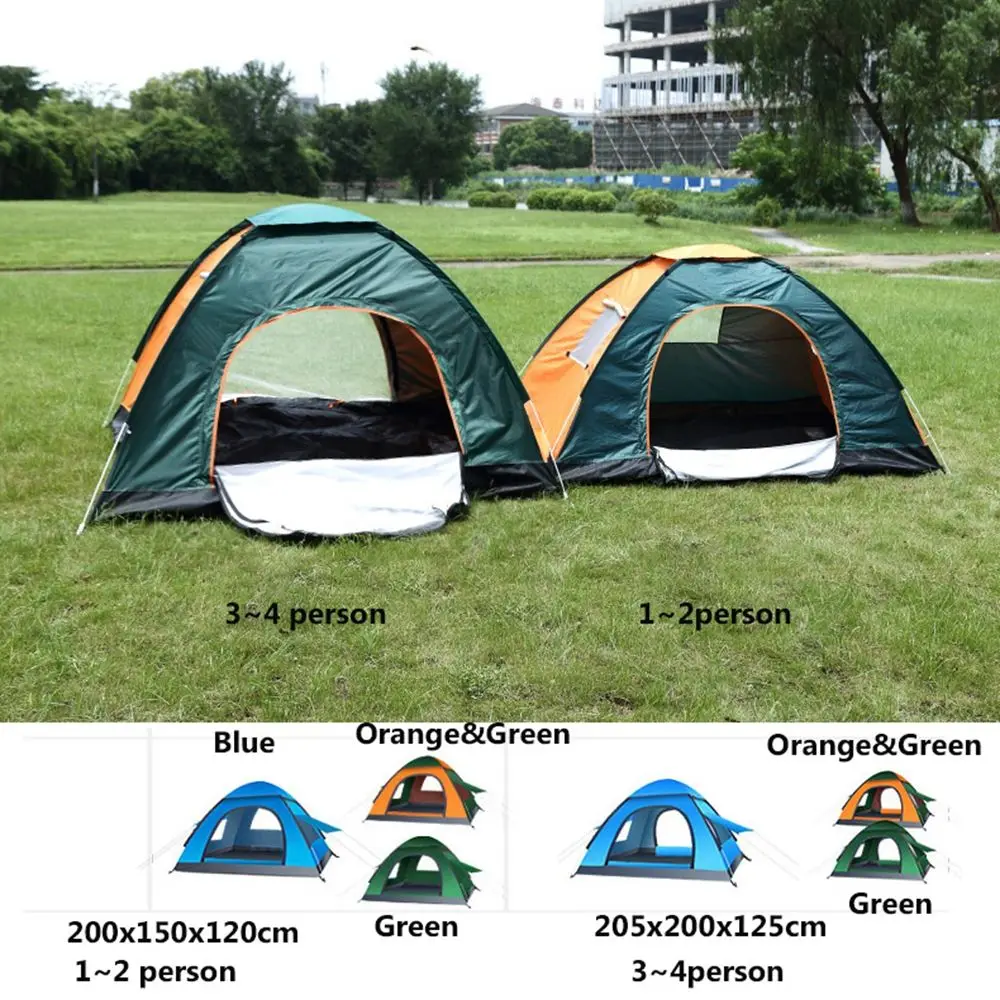 Палатка Автоматическая на 2-4 человек портативная туристическая палатка легко