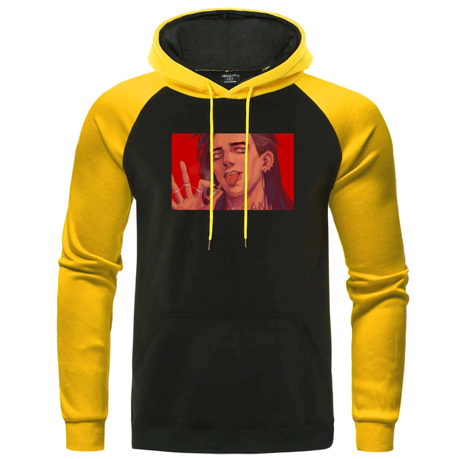 Мужская толстовка с капюшоном Sally Face Повседневный пуловер принтом в виде игры