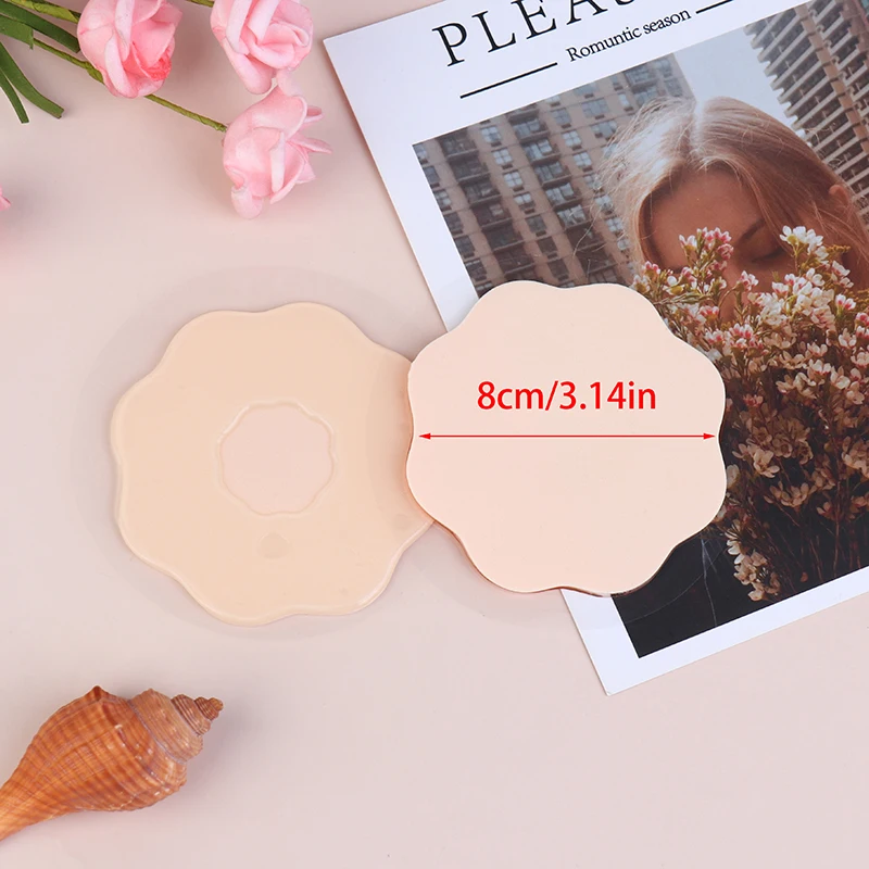 

1 пара Силиконовый самоклеющийся соска крышка круглая черная накладка на соски наклейки для груди пуховые наклейки лепесток Невидимый для ...