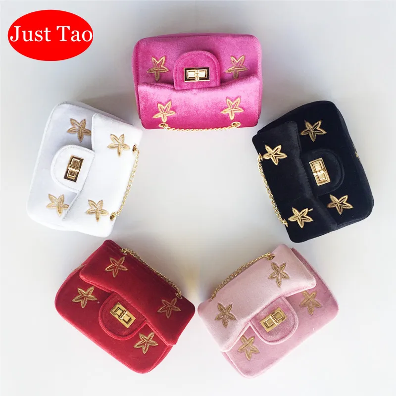 

DHL Free Shipping Just Tao Childrens Fashion Star Messenger bags Kids Small Coin Purse Mini wallets for baby Kid BAGS JTD029