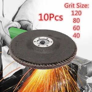 10 шт.компл. зернистость оксида алюминия, шлифовальный диск 5 