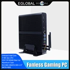 EGLOBAL Intel Core I7 10510U безвентиляторный мини-ПК Comet Lake 64 Гб DDR4 NVME SSD Windows 10 pro игровой компьютер настольный 4K HD DP