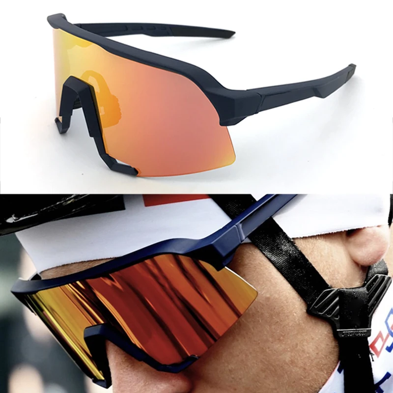 

S3 NEW Cycling Sunglasses Peter Sagan LE Collection UV400 Peter Riding Sunglasses Bicycle Glasses Eyewear Bike Accessorie 3Lens