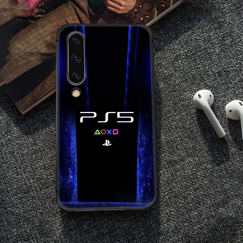 

PlayStation 5 ps Phone Case Cover For Samsung Galaxy A10 A11 A20 E A21 A30 A40 A41 A50 A51 A70 A71 A81 S 4G 5G black Bumper