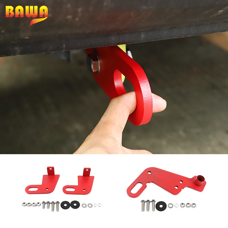 

BAWA Car Towing Bars For Suzuki Jimny Car Front and Rear Bumper Bar Towing Trailer Hook Accessories For Suzuki Jimny 2019+