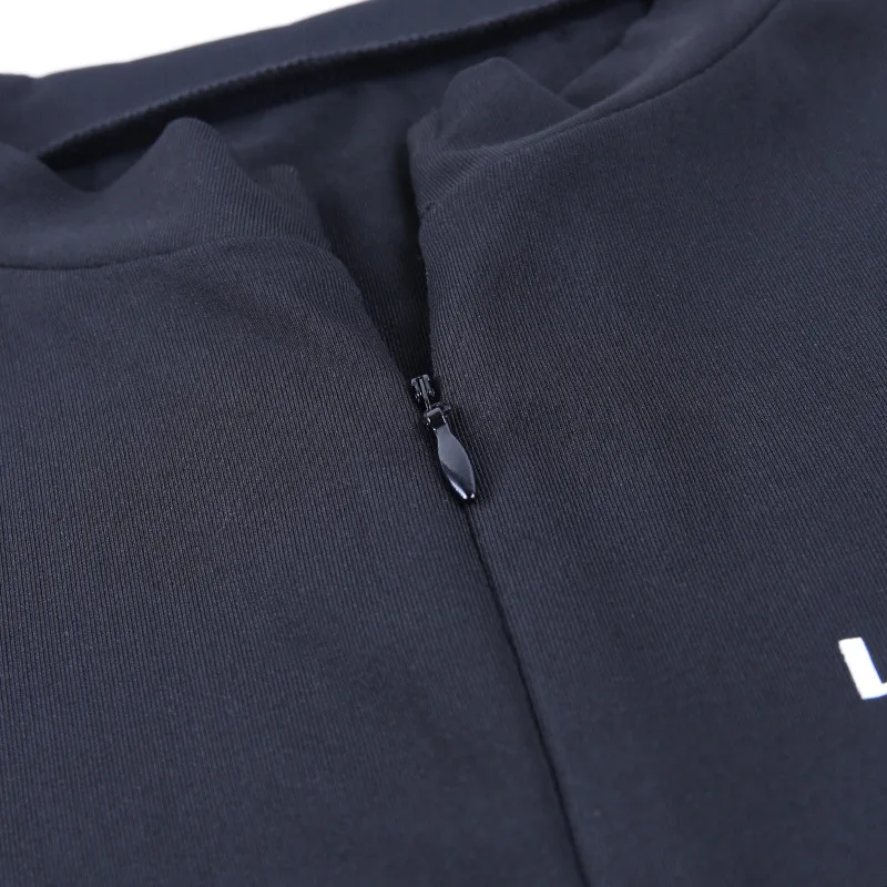 

Lucky Label Print Fitness Solid Jumpsuit Women Sexy Zipper Long Sleeve Leggings Sportwear Bodycon Rompers Womens Jumpsuit Outfit