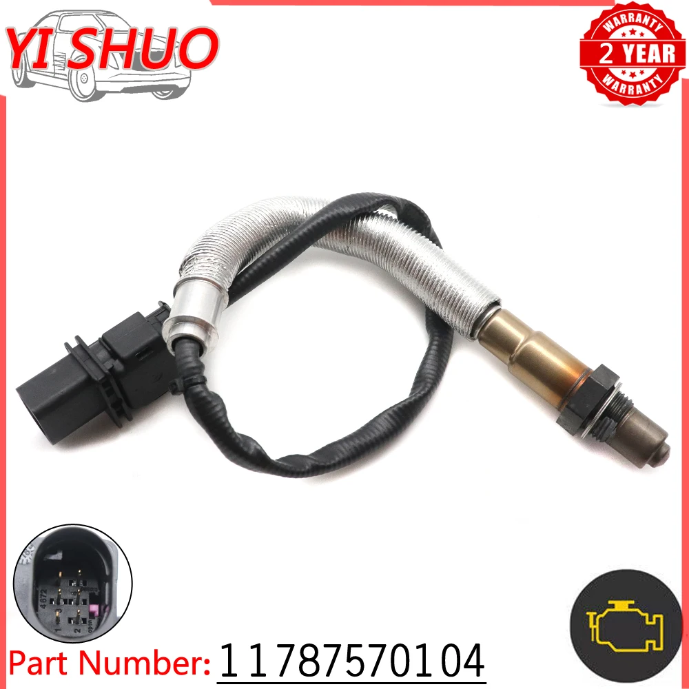 

Car Air Fuel Ratio Lambda O2 Oxygen Sensor 11787570104 for BMW E81 E82 E84 E87 E88 E90 E91 E92 E93 1 3 X1 120i 320i 18i 05-15