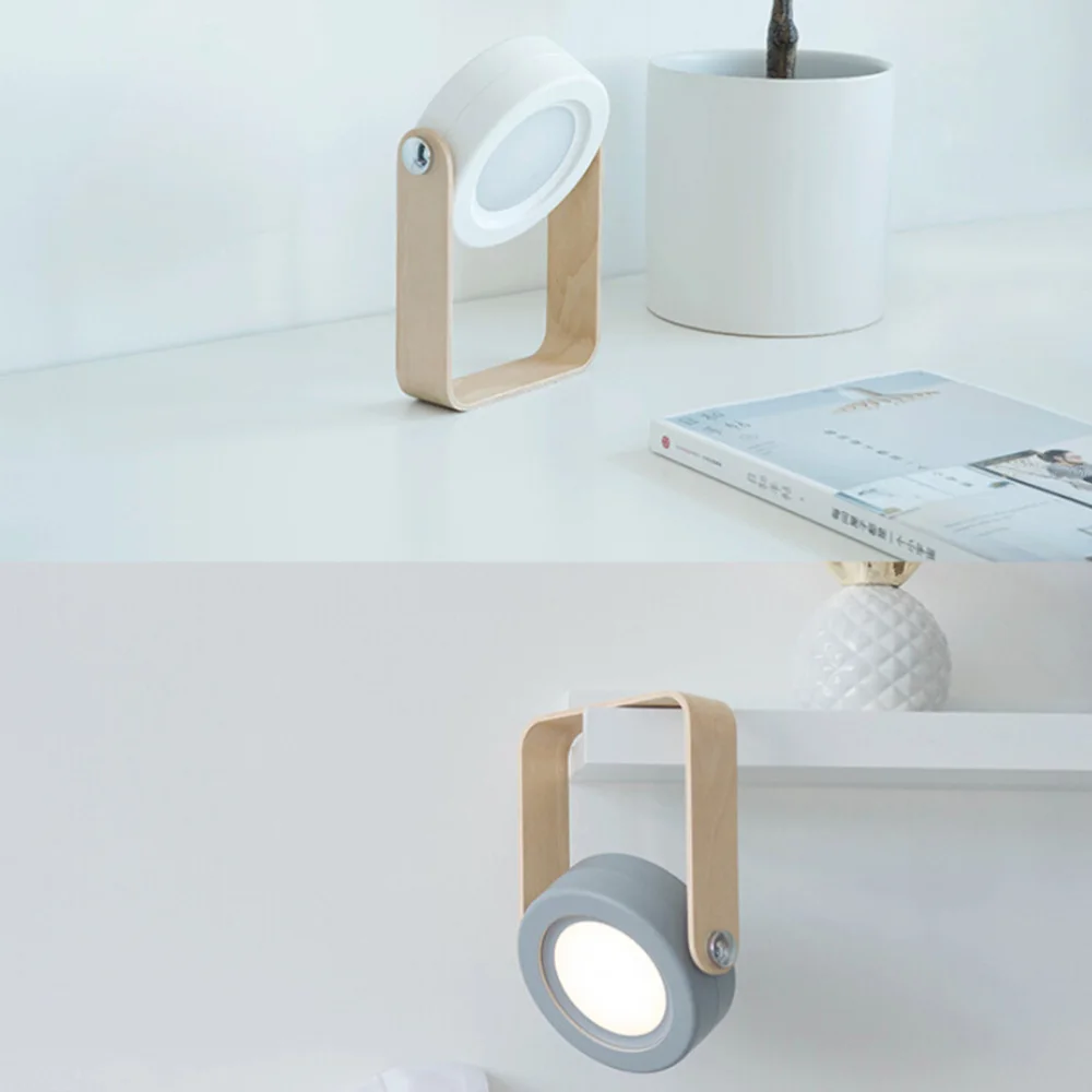 

Creative Portable Lantern Multi-function Desktop LED Night Light Emergency Light Home Decorative Table Lamp (White)