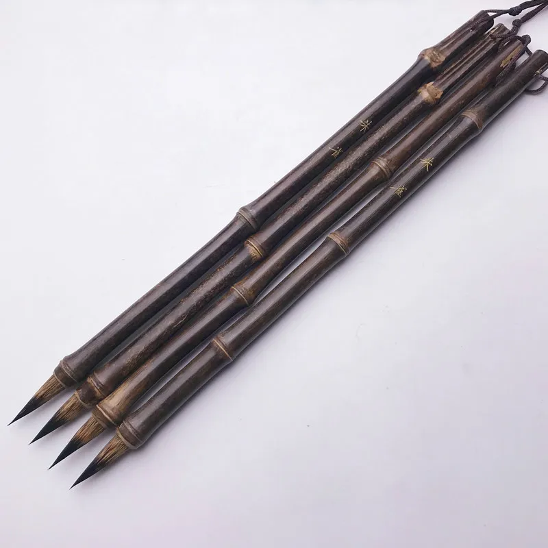 Кисть для каллиграфии китайская Ретро бамбуковая мышь ручка маленького обычного