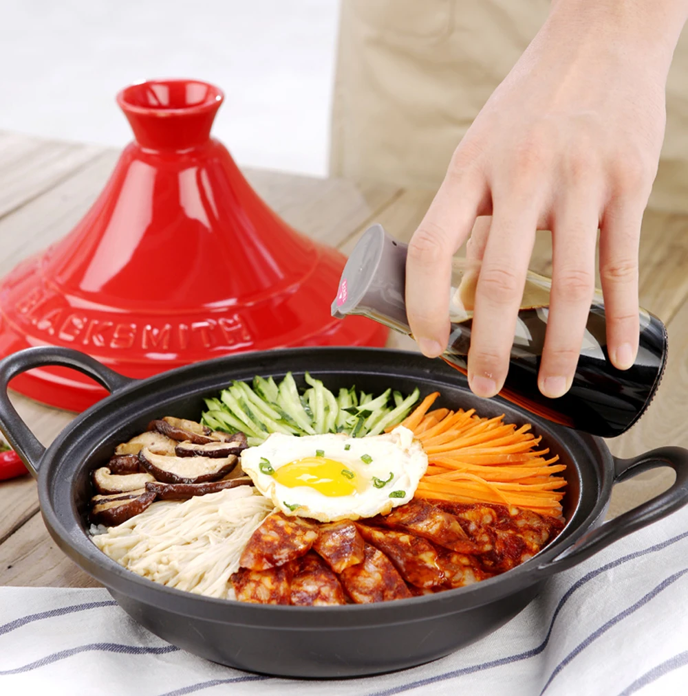 Пароварка Taji кастрюля чугунная глиняная рисоварка японская домашняя для