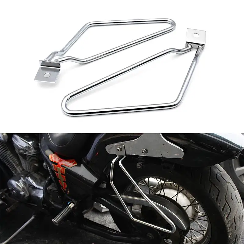 

Iron Motorcycle Saddlebag Support Bar Professional Saddlebag Mount Bracket with 12mm Installation Hole for Sportster 883