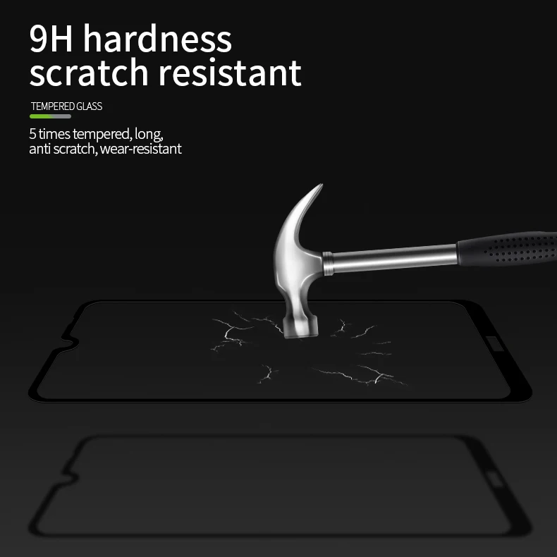 Для Xiaomi redmi note 8T закаленное стекло MOFi полное покрытие защитная пленка протектор экрана для redmi note 8t Закаленное стекло пленка
