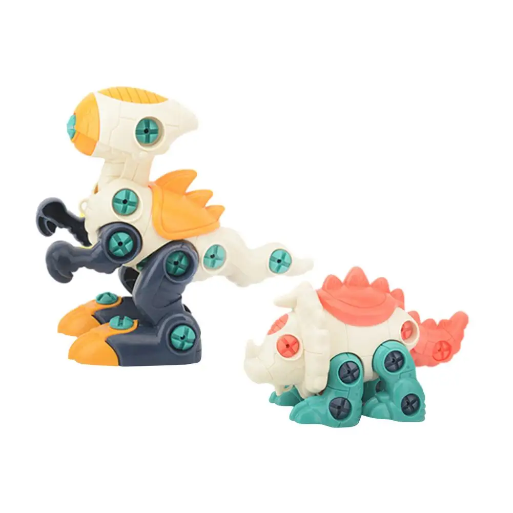 

Новые высококачественные детские строительные игрушки-Динозавры разборные игрушки-Динозавры Монтессори Обучающие модели головоломки игр...