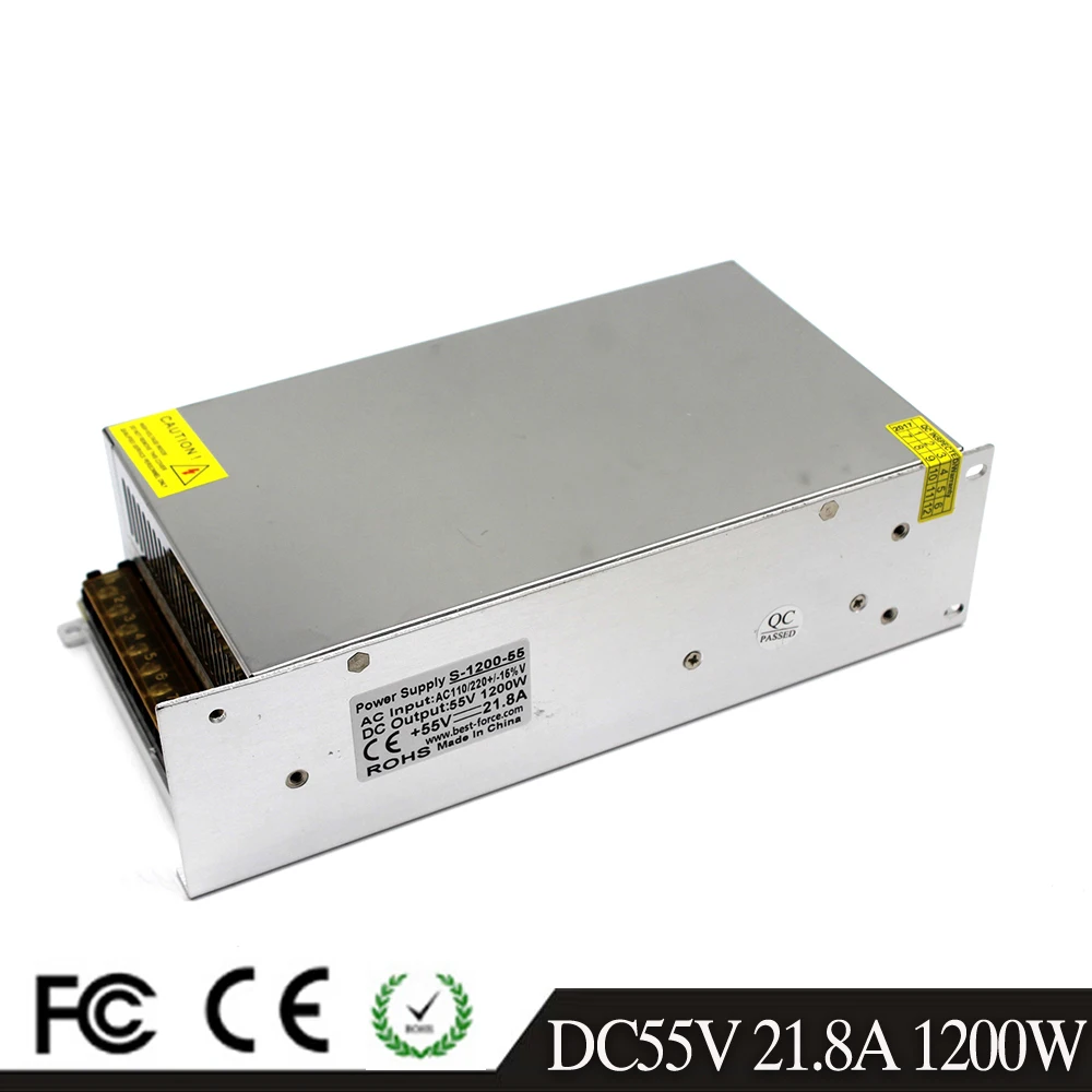 Регулируемый источник питания постоянного тока 55 в 1200 а 220 Вт SMPS трансформатор